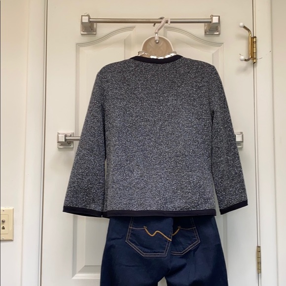 Liz Claiborne cropped tweed blazer - Picture 3 of 7